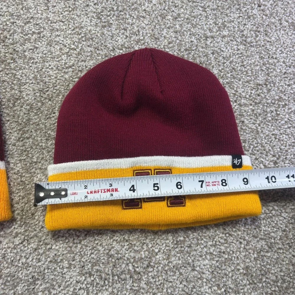 Minnesota Golden Gophers Hat Lot of Two 2 Mens One Size Red NCAA Top Of World 47